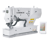 Machine à coudre automatique à écran tactile GOLDEN CHOICE GC1790A avec bouton droit