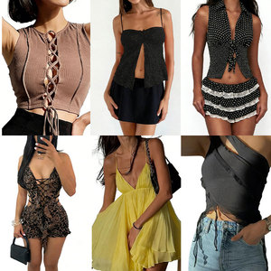 Venta Caliente 2026: Ropa de Moda Estampada para Mujer al por Mayor, Tops en Stock, Descuento de Fábrica, Lotes Surtidos, Envíos Aleatorios al por Mayor - Product Image 5