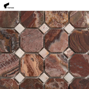 Tostone popolare naturale Emperador in <span class=keywords><strong>marmo</strong></span> lucido scuro mattonelle di mosaico <span class=keywords><strong>per</strong></span> il moderno bagno a prezzi accessibili <span class=keywords><strong>cucina</strong></span> Design del pavimento della parete - Product Image 6