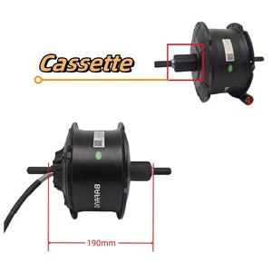 <span class=keywords><strong>Moteur</strong></span> de moyeu de vélo électrique <span class=keywords><strong>Bafang</strong></span> G063 48v <span class=keywords><strong>1000w</strong></span> Snow Ebike Geared <span class=keywords><strong>Bafang</strong></span> Brand H550 Motor Dropout 175mm 190mm Rear Wheel - Product Image 6