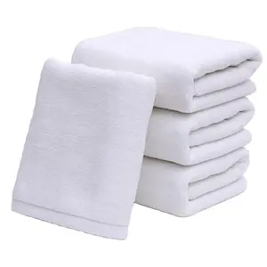 500gsm 70% bamboo 30% cotton blended face towel for SPA