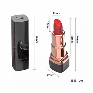 Vibrateur portable en silicone ABS en forme de rouge à lèvres, étanche, rechargeable par USB, mini masseur personnel pour femmes, jouet pour adultes - Product Image 6