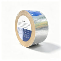 Ruban adhésif en aluminium renforcé Scrim 7,2 cm x 45,72 m, forte adhérence, scellement durable, ruban d'étanchéité professionnel