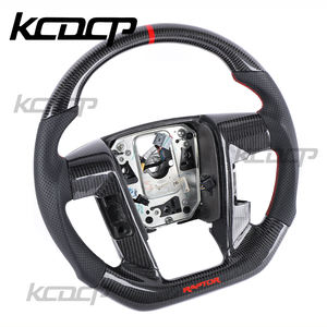 Personnalisation du volant en fibre de carbone pour Ford Ranger Ford <span class=keywords><strong>Raptor</strong></span> F150 F-150 SVT volant à LED - Product Image 3