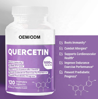 Vente chaude Super Immunitaire Végétarien Supplément Vitamines Immunité Soutien Quercétine Capsule Dure