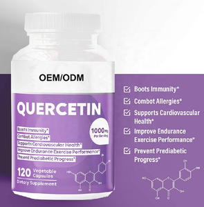 Sıcak satış süper bağışıklık vejetaryen takviyesi vitamin bağışıklık desteği Quercetin sert kapsül - Product Image 2