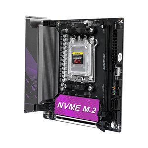 JGINYUE B650 ITX DDR5 Mini AM5 para Placa Base Compatible con 9600X/7800X3D/7500F (Interfaz B650/AM5) Nuevo Diseño VRM para Escritorio S - Product Image 1