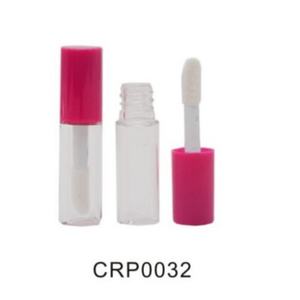 Tubo de Brillo Labial de Diseño Libre, Mini Envases Transparentes para Brillo Labial, Tubo de 1 ml, Tubo de Embalaje Vacío para Brillo Labial con Pincel - Product Image 1
