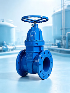 Vanne à opercule souple NRS Z45X peinte à l'époxy résistante à la corrosion pour conduite d'eau - Product Image 3