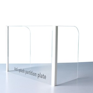 Étudiant en acrylique de verre de bureau mobile d'usine avec le <span class=keywords><strong>caissier</strong></span> latéral - Product Image 1