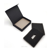 Caja de regalo de disco USB de cartón magnético blanco personalizable, imanes rígidos, embalaje de Perfume plegable para llavero