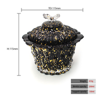 Pot à bougie vide pour usage intérieur, idéal pour la maison, le bureau, l'hôtel, pour une ambiance chaleureuse et confortable.