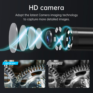 2.4 Inch 50M 1080P HD Dual <strong>Camera</strong> Lens Drain Sewer Pipeline Industrial Endoscope Pipe Inspection Video <strong>Camera</strong> Waterproof - Product Image 4