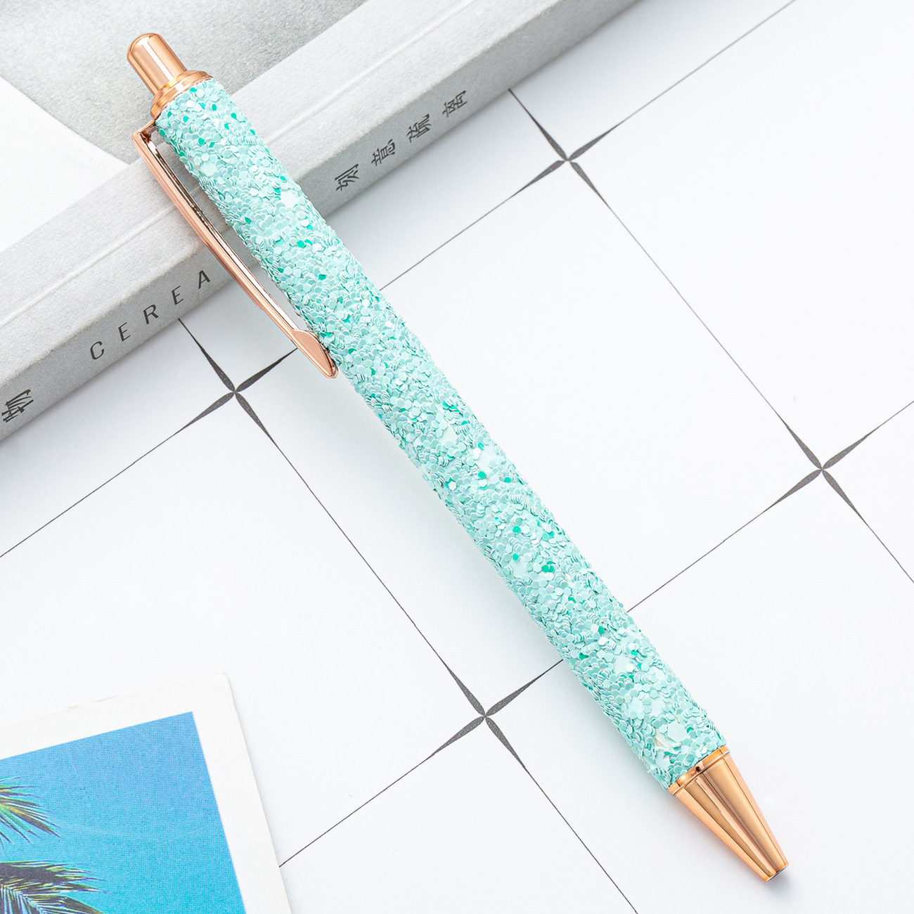 New sequins lake blue
