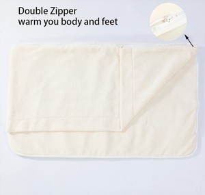Chauffe-pieds électrique, coussin chauffant, prise EU/UK, 60W, chauffe-pieds chauffants détachables et lavables pour hommes et femmes - Product Image 3