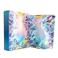 Pochette Doypack Personnalisée en Mylar Découpée à l'Emporte-Pièce, Imprimée en Héliogravure, Anti-Odeur et Anti-Humidité, pour Emballage de Fleurs, Bonbons, Biscuits, Herbes et Aliments pour Animaux