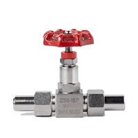 Vanne à aiguille manuelle en acier inoxydable DN15 PN160 SS316 à filetage femelle pour contrôle de haute précision - Direct Usine