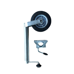 Roue de jockey électrique pour lève-voiture de caravane et lève-toit de camping-car, roue pleine de 8 pouces, kits de conversion pour fauteuils roulants et fourgons - Product Image 2
