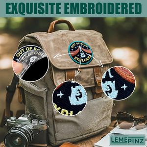 Patch brodé personnalisé Out Of Body Explorer, 3 pouces, thermocollant ou à coudre sur tissu, pour sacs - Product Image 5