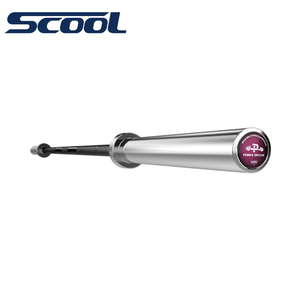 パワーリフティング用バーベルバー：ロゴカスタマイズ可能 - Product Image 1