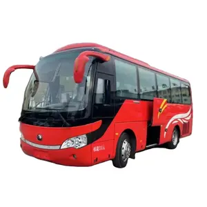 Alta calidad de segunda mano 2009 Yutong Bus 33 asiento Yuchai motor de cuatro cilindros en stock