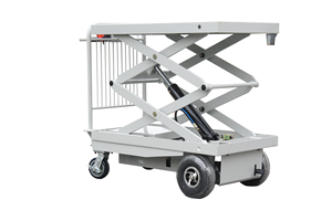 अनुकूलन योग्य चार पहिया स्टेनलेस स्टील प्लेटफॉर्म इलेक्ट्रिक हैंड ट्रक ट्रॉली ओएम समर्थित - Product Image 5