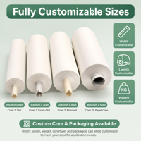Rouleau de papier de nettoyage antistatique pour pochoirs SMT, papier de nettoyage industriel sans poussière pour pochoirs SMT pour machines d'impression MPM DEK