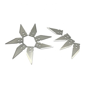 Tùy chỉnh bền độ chính xác cao độ cứng cao Vonfram cacbua lưỡi dao <span class=keywords><strong>2</strong></span> lỗ yg6/yg8 hợp kim Nhà máy cung cấp trực tiếp - Product Image 3