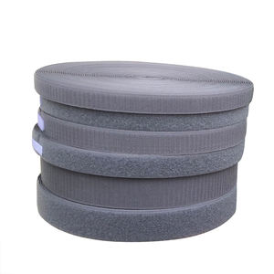 Cinta de Velcro Autoadhesiva de Nailon Ecológica de Buena Calidad para Prendas de Vestir, Lavable, Gris, 20 mm, Ultrafina, para Coser - Product Image 6