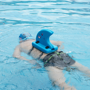 Trẻ Em Áo Tắm Cá Mập Vây Hình Trở Lại Dây Đeo <span class=keywords><strong>Float</strong></span> Mặc Bơi Kickboard Nổi Viện Trợ Làm Bền Bọt EVA Cho Người Mới Bắt Đầu - Product Image 6