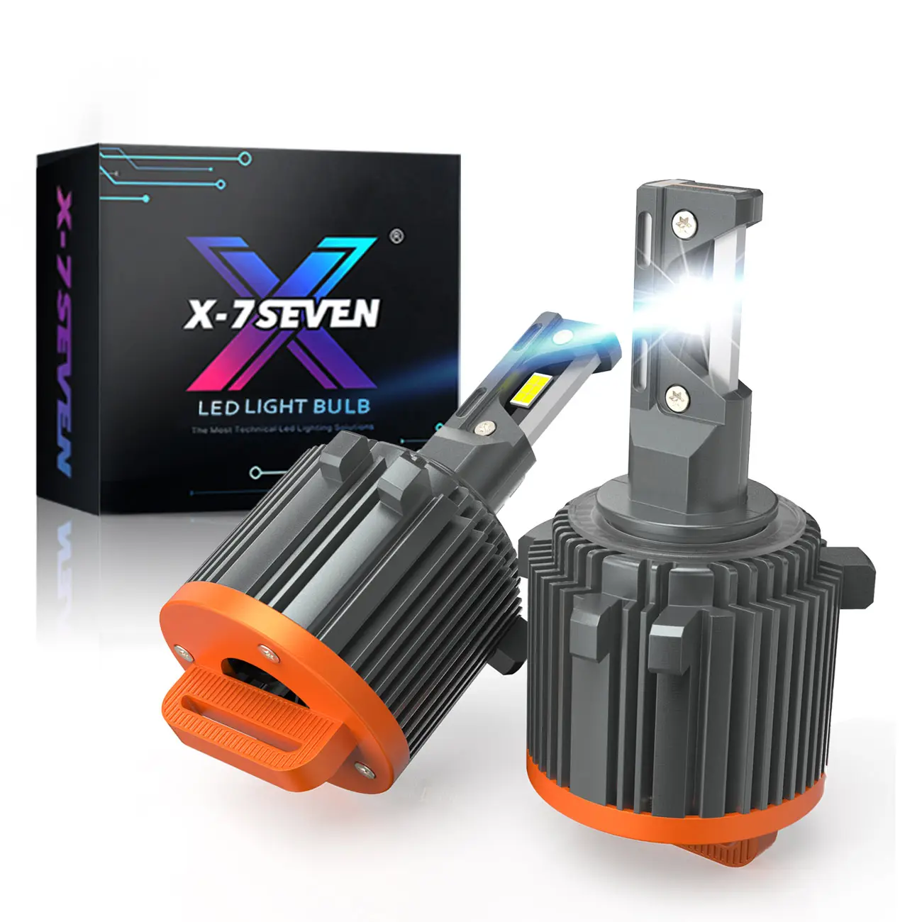 X-7SEVEN Factory Sell XMAXGH7 LED Headlight Bulb MK7 MK6 H15 Car Accessories For Golf 7