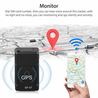 Pelacak GPS Mini 2021 Gf-07 Ukuran Kecil Baru Harga Terjangkau Pelacak GPS Baterai Tahan Lama Perangkat Pelacakan GPS Pribadi Anak Hewan Peliharaan Pintar