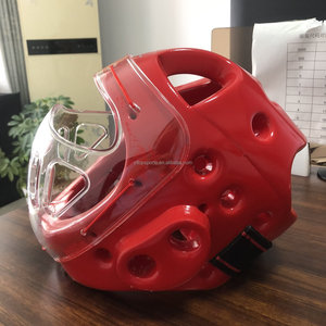 Casco Protettivo per <span class=keywords><strong>Taekwondo</strong></span> con Maschera, Attrezzatura per Allenamento e Protezione - Product Image 2