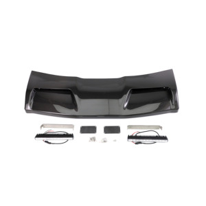 Fibre de carbone pour classe G W464 <span class=keywords><strong>4X4</strong></span> lumière d'origine pour <span class=keywords><strong>Brabus</strong></span> ABS becquet de toit noir brillant voiture avant Spoiler lumière toit lumière - Product Image 1