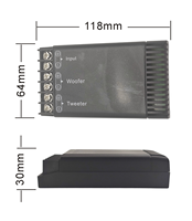Diviseur de fréquence A227 OEM/ODM/OBM Usine Prix de gros Diviseur de fréquence klaxon Diviseur de haut-parleur HF Diviseur de fréquence audio