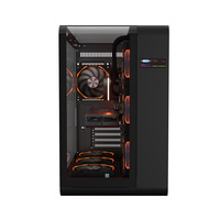 Gaming Computer Cases Full Tower Pc Cabinet Special case with Monitor