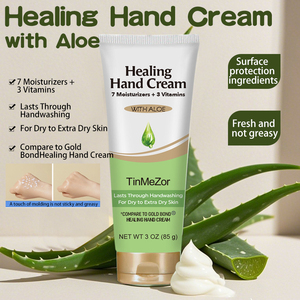 Crème pour les mains hydratante à la vitamine <span class=keywords><strong>E</strong></span>, à l'aloe vera et au beurre de karité, en tube, pour peaux sèches, vente en gros sous marque privé<span class=keywords><strong>e</strong></span> - Product Image 3