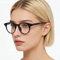 17178 TR90 cadre optique en métal pour femmes mode lunettes Anti-lumière bleue pour hommes avec myopie Prescription lunettes cadres