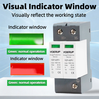 Dispositif de protection contre les surtensions DC SPD 500V 600V 100V 2P 3P 4P 20KA 40kA T2, bipolaire, 2 pôles, dispositifs de protection contre les surtensions DC solaires photovoltaïques