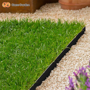 Borde de Jardín Rectangular Moderno Galvanizado Negro de 8 Pulgadas, 6 Piezas, Borde Metálico Resistente a la Corrosión para Jardín y Macizos de Flores - Product Image 4