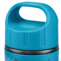 Bouteille d'eau chaude personnalisable en plastique PP sans BPA, 330 ml, écologique, réutilisable, alimentaire, avec bouchon à vis, facile à transporter, pour le sport, l'escalade et le camping