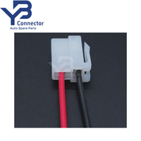 Konektor YB Otomatis 2 Pin Female Wiring Harness Konektor Rumah Kabel Listrik 6070-2611