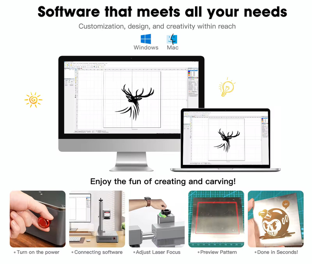 Durable Desktop A1 UV Laser Marker Ideal Choice for Logo Pattern Text and Code Engraving Work