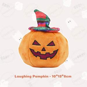 Halloween Squeaky peluche <span class=keywords><strong>perro</strong></span> juguete lindo calabaza fantasma murciélago cachorro peluche juguete - Product Image 6