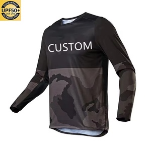 UPF 50 Long Sleeve <b>Shirt</b> Custom LOGO Breathable Quick Dry Wear UV Protection Men <b>Shirt</b> Motorcycle & Auto Racing - Product Image 2