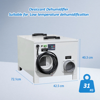 2 kg/h (20) ℃ Déshumidificateur industriel rotatif à rotor déshydratant sur pied (RH60%) pour entrepôts et fabricants pharmaceutiques