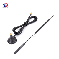 Antena WiFi de Interior y Exterior de Alta Ganancia de 15dBi, Tipo Látigo, de Cobre, Zigbee 2.4G, para Comunicación