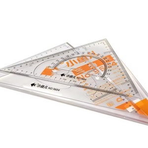 Precio Sorpresa, Calidad Superior, Juego de Reglas Triangulares de Plástico de 30 cm, Papelería Escolar al por Mayor, Juego de 2 Reglas de Geometría para Estudiantes - Product Image 2