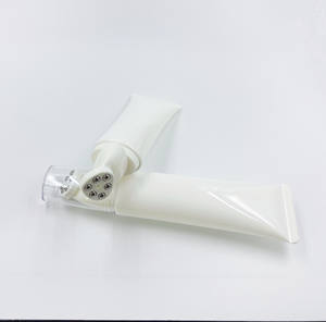 Seis masajeadores de rodillo de cuentas de acero inoxidable, aplicador de embalaje, tubo de plástico laminado PE, OEM/ODM para cosméticos para el cuidado de la piel - Product Image 2