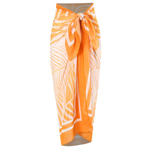 In Stock Custom Print Wholesale Women Sarong <strong>Beach</strong> <strong>Cover</strong> <strong>up</strong> <strong>Wrap</strong> Skirt - Product Image 2